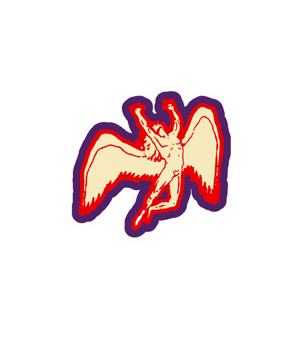 Led Zeppelin Icarus Angel Sticker
