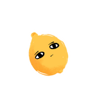 Unimpressed Lemon Sticker