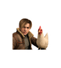 Leon & Chicken Sticker