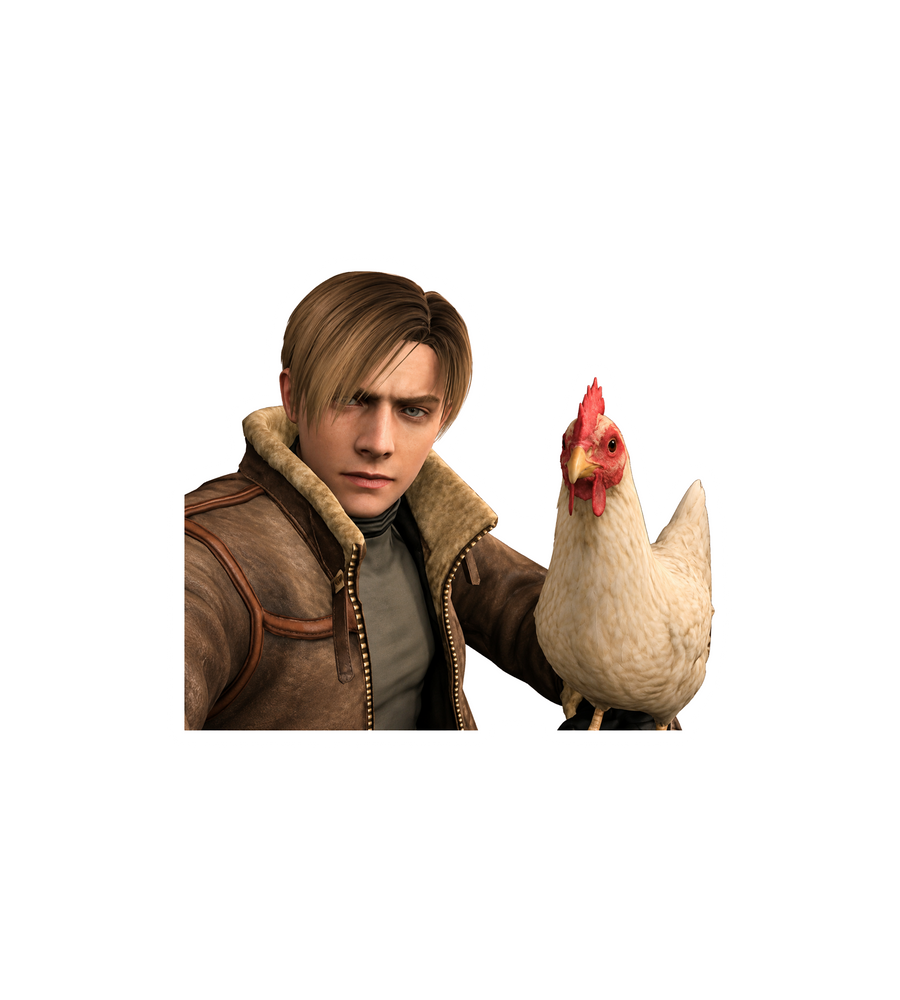 Leon & Chicken Sticker