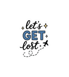 Let's Get Lost Sticker