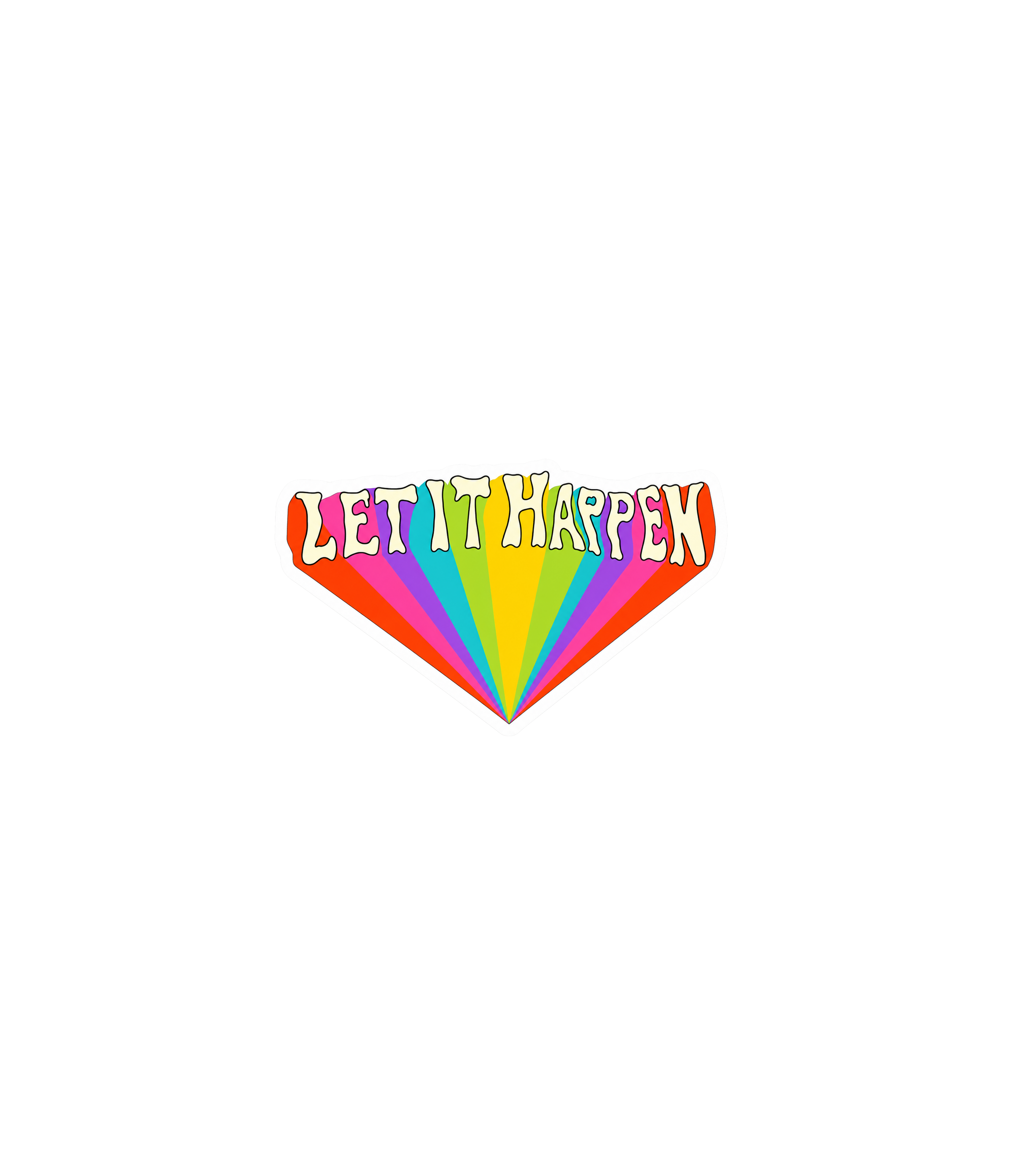 Let It Happen Sticker