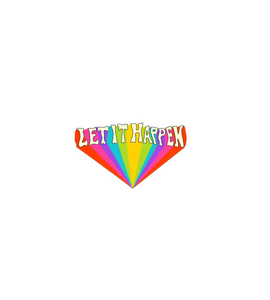 Let It Happen Sticker