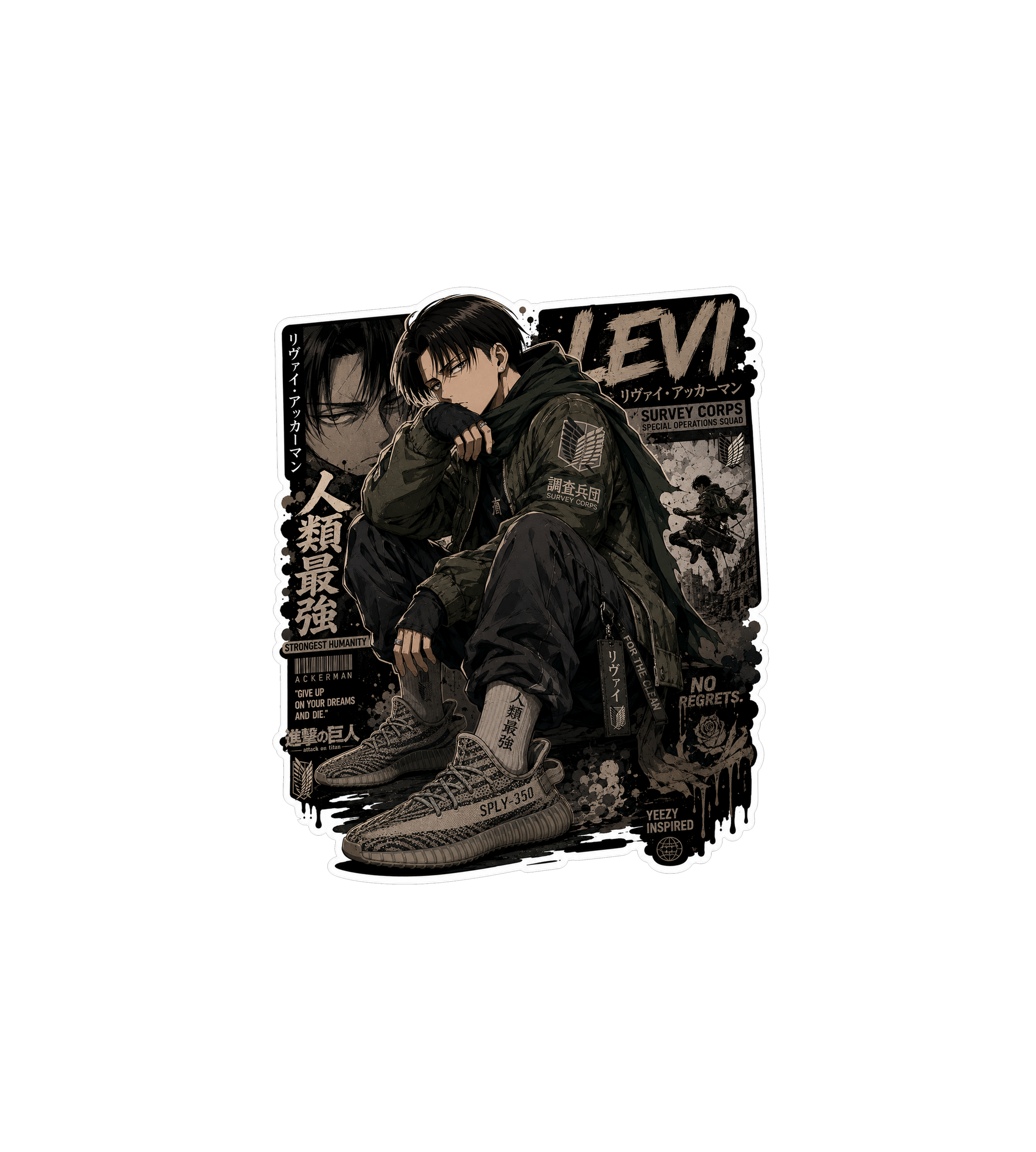 Levi Streetwear Sticker
