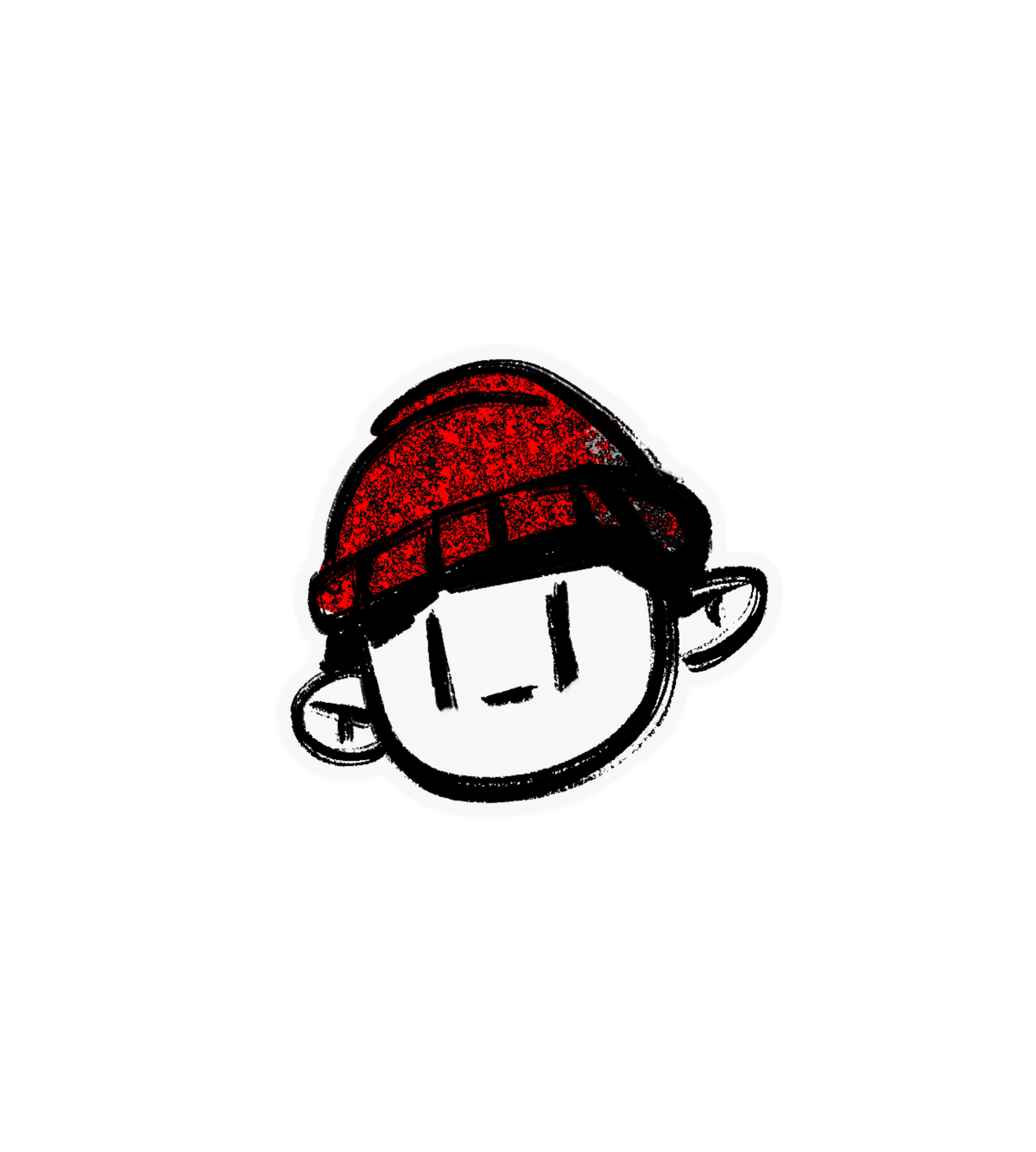Beanie Boy Sticker