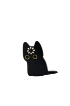 Loading Black Cat Fridge Magnet