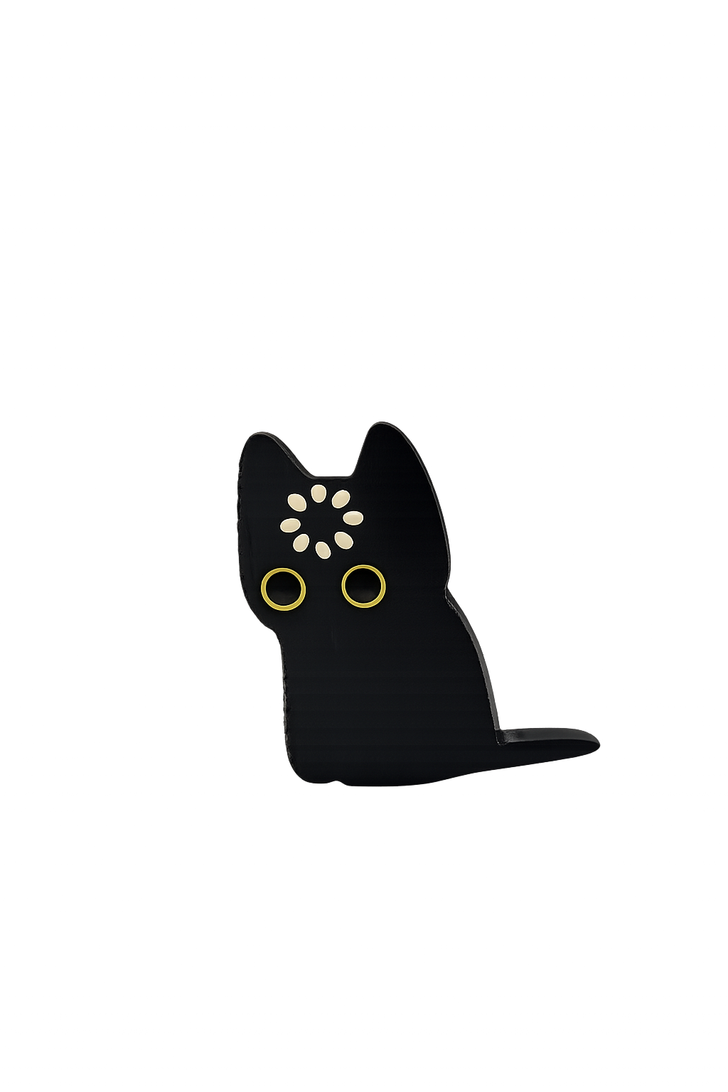 Loading Black Cat Fridge Magnet