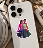 GTA 6 Lucia & Jason Sticker – Grand Theft Auto VI Duo