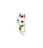 Judging Lucky Cat Sticker