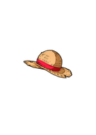 Luffy Straw Hat Sticker