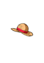 Luffy Straw Hat Sticker