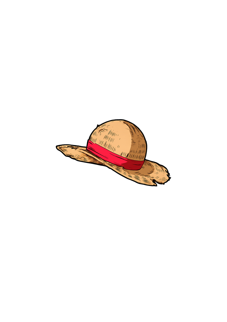 Luffy Straw Hat Sticker
