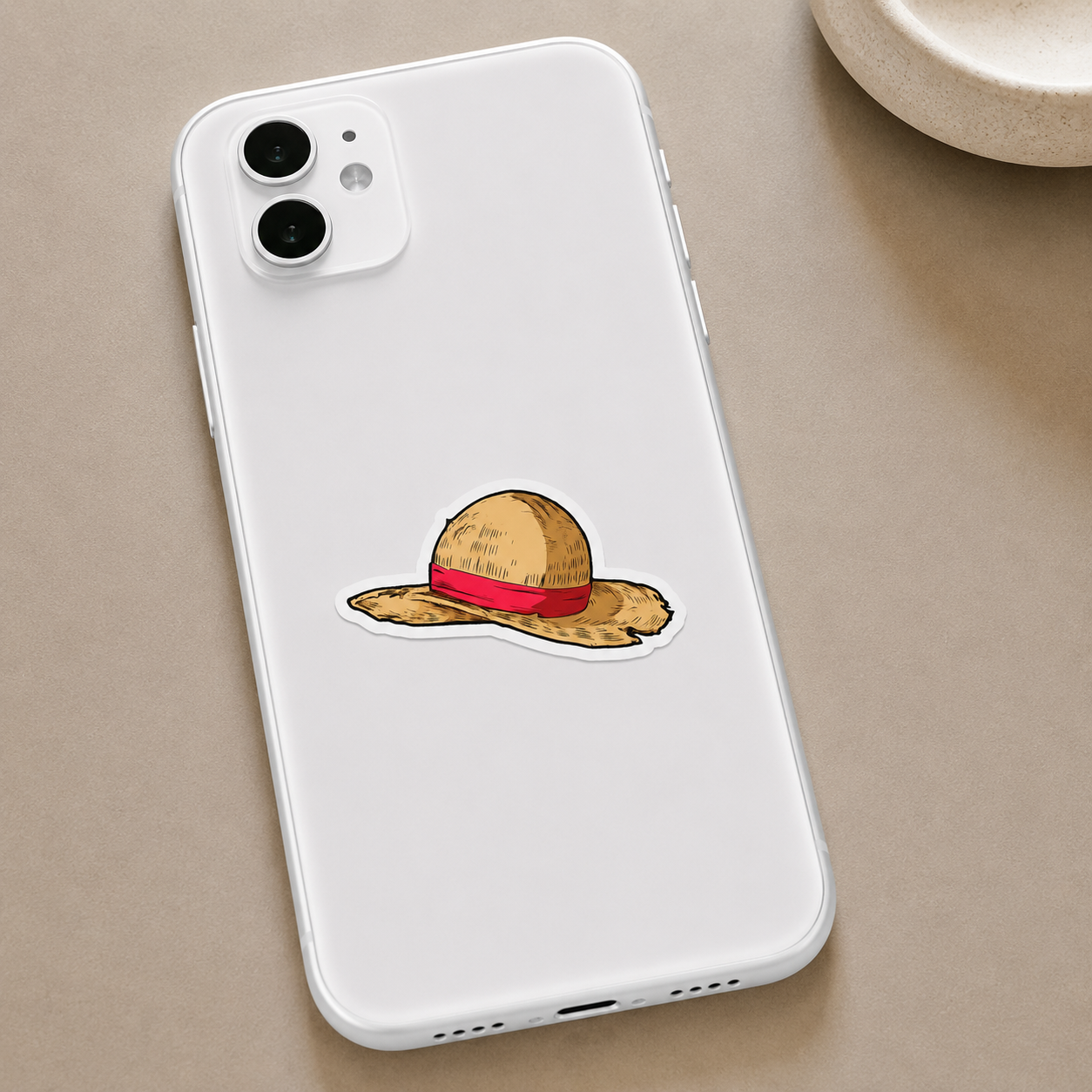 Luffy Straw Hat Sticker