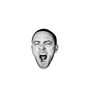 Mac Miller Face Sticker
