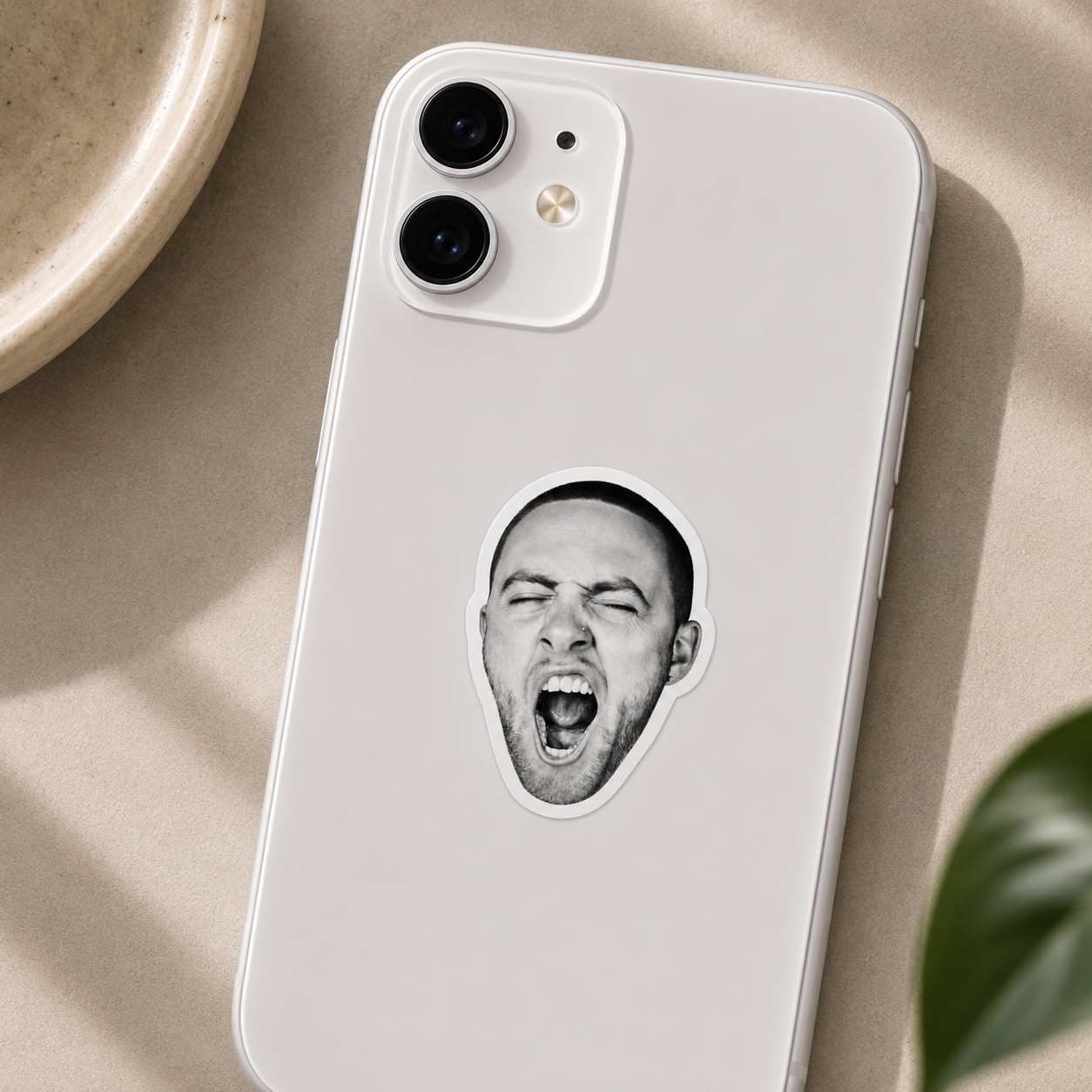 Mac Miller Face Sticker