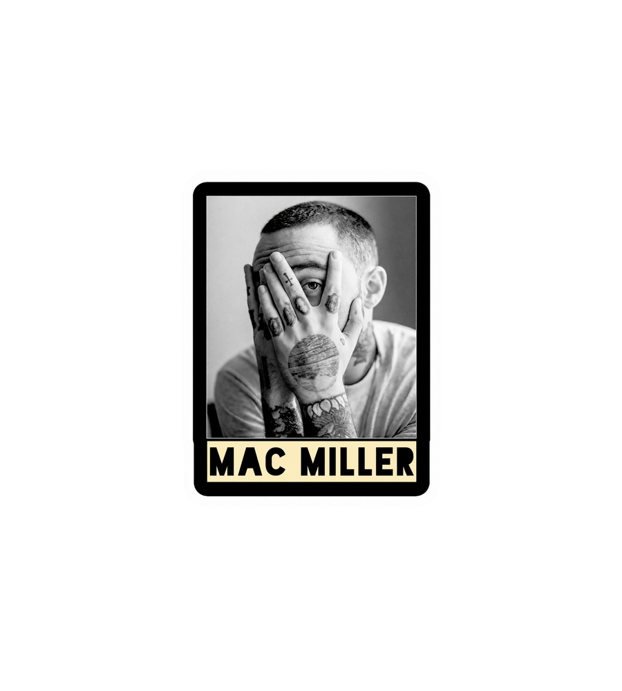 Mac Miller Portrait Sticker