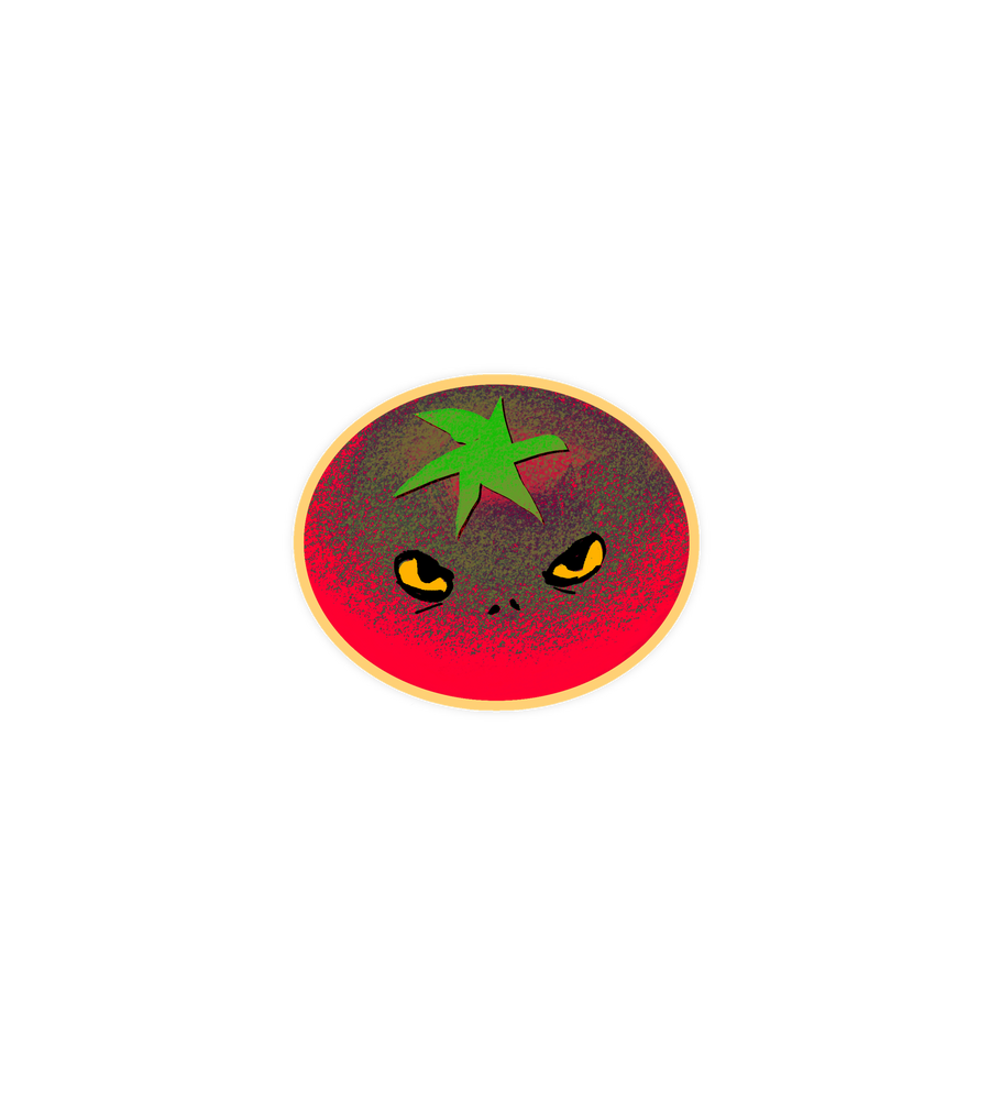 Mad High Tomato Sticker