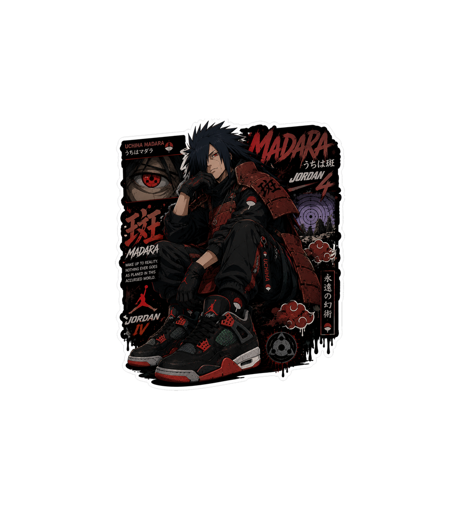 Madara Jordan IV Sticker