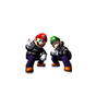 Mario & Luigi Chaos Sticker