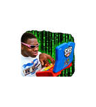 Matrix Toy Laptop Sticker