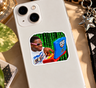 Matrix Toy Laptop Sticker