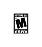 Mature 17+ Content Rated Sticker