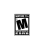 Mature 17+ Content Rated Sticker