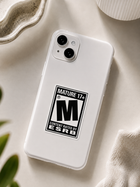 Mature 17+ Content Rated Sticker