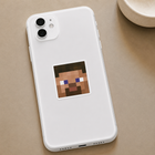 Minecraft Pixel Face Sticker