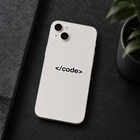 Minimalist Code Sticker
