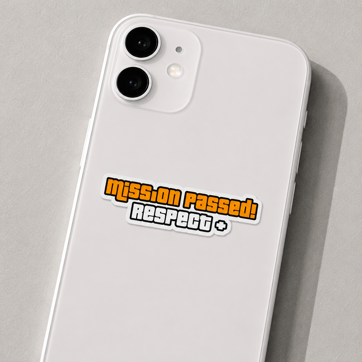 Mission Passed Respect+ Sticker