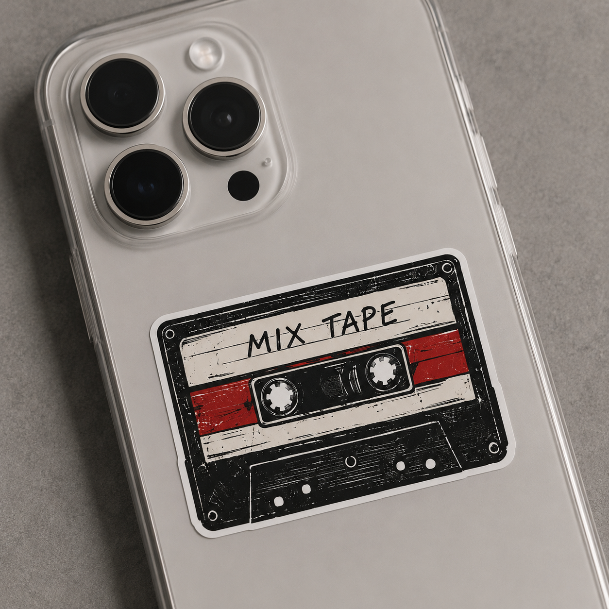 Mix Tape Vinyl Sticker
