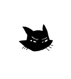 Moody Cat Sticker