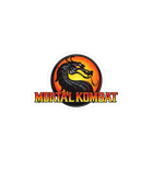 Mortal Kombat Dragon Logo Sticker