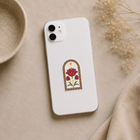 Mosaic Rose Window Sticker