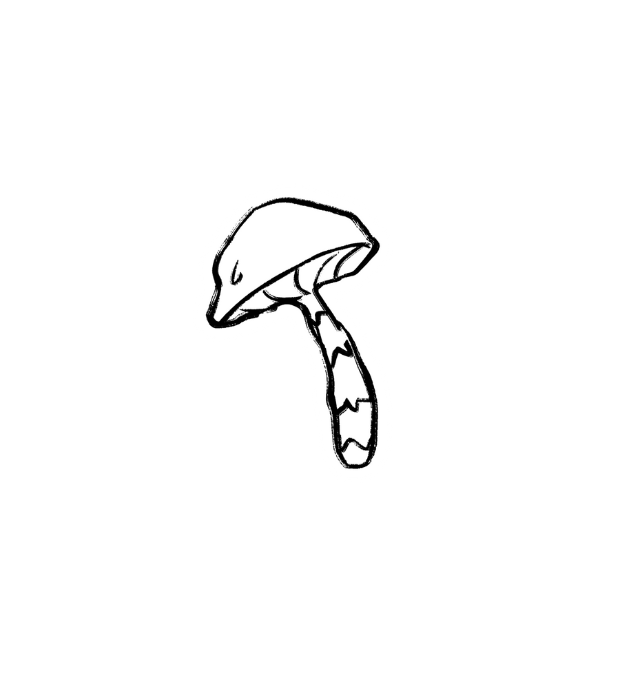 Mushroom Sticker
