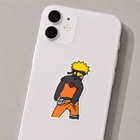 Naruto Scratching Sticker