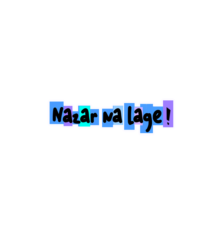 Nazar Na Lage Sticker