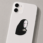 No-Face Tea Time Sticker