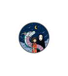 No-Face & Dragon Moon Sticker