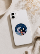 No-Face & Dragon Moon Sticker