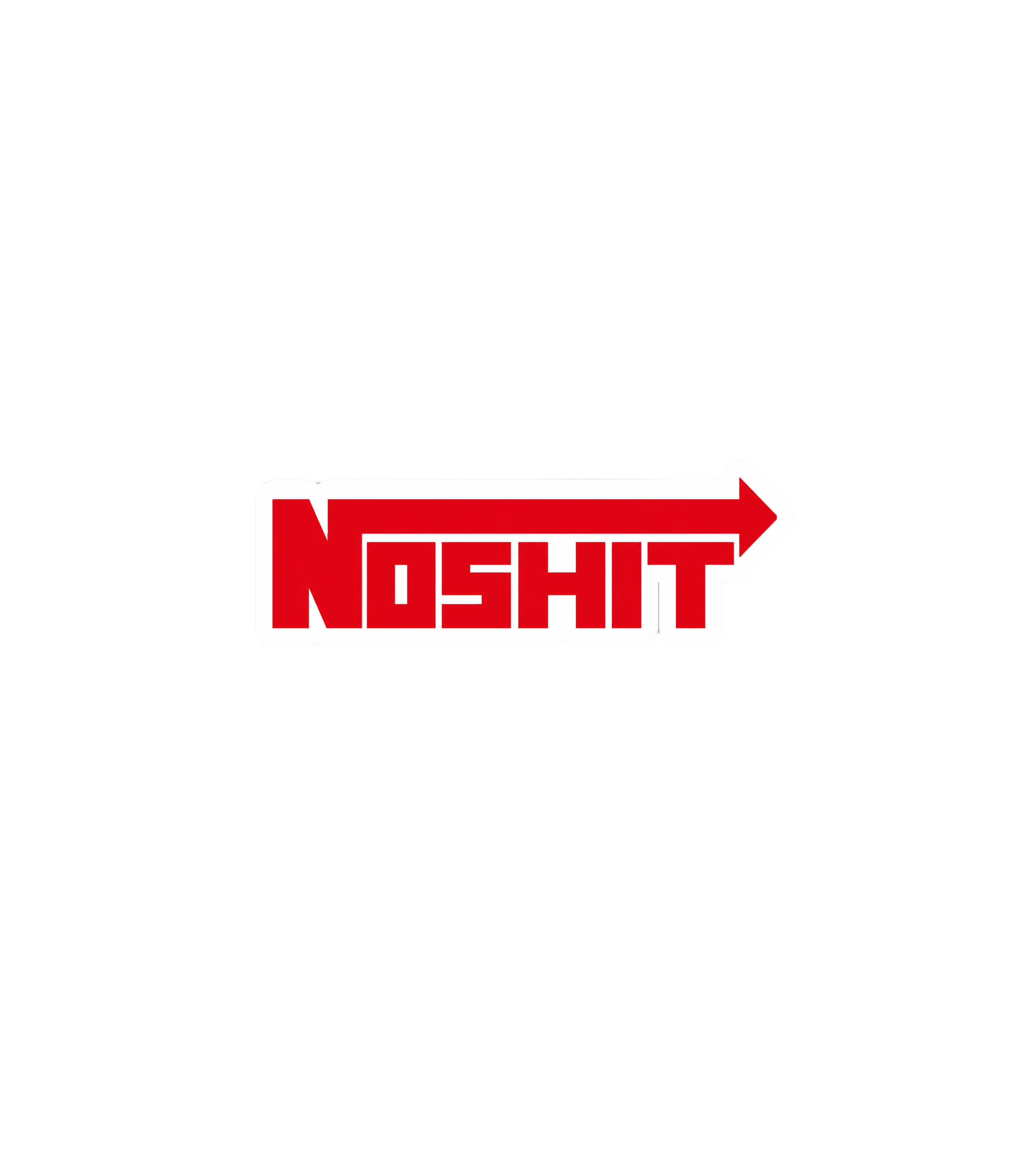 No Shit Sticker