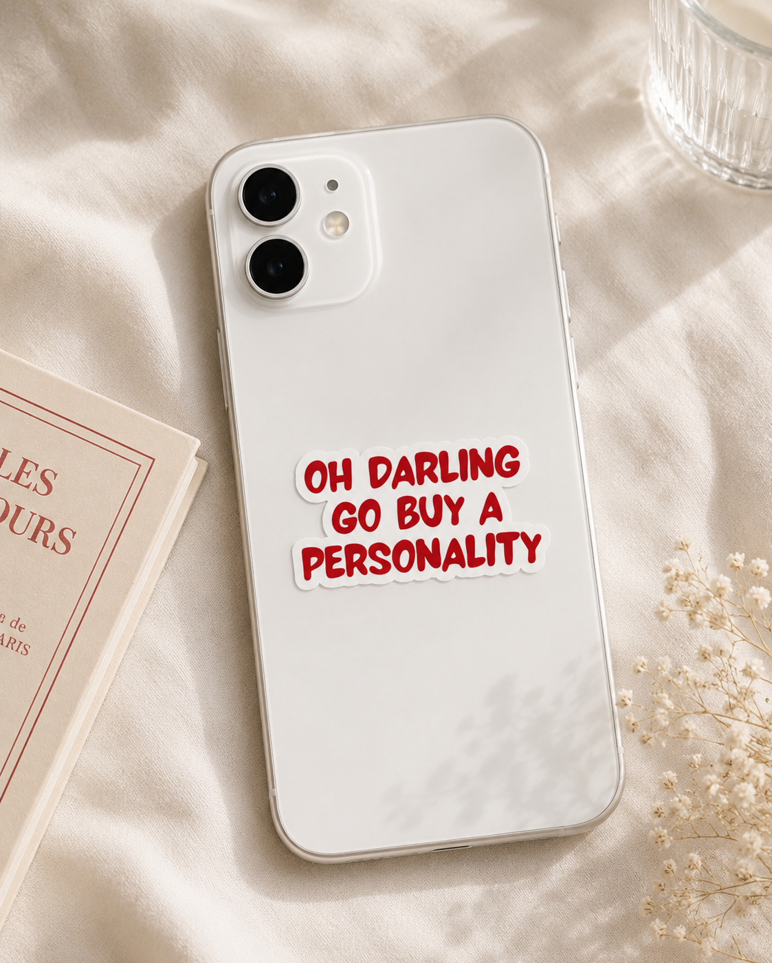 Oh Darling, Go Buy a Personality Sticker