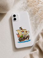 Luffy Going Merry Ship Sticker