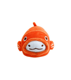 Cute Orange Fish Plush Sticker