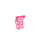 Pink Pony Club Sign Sticker