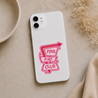 Pink Pony Club Sign Sticker