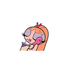 Blossom Gossip Girl Sticker