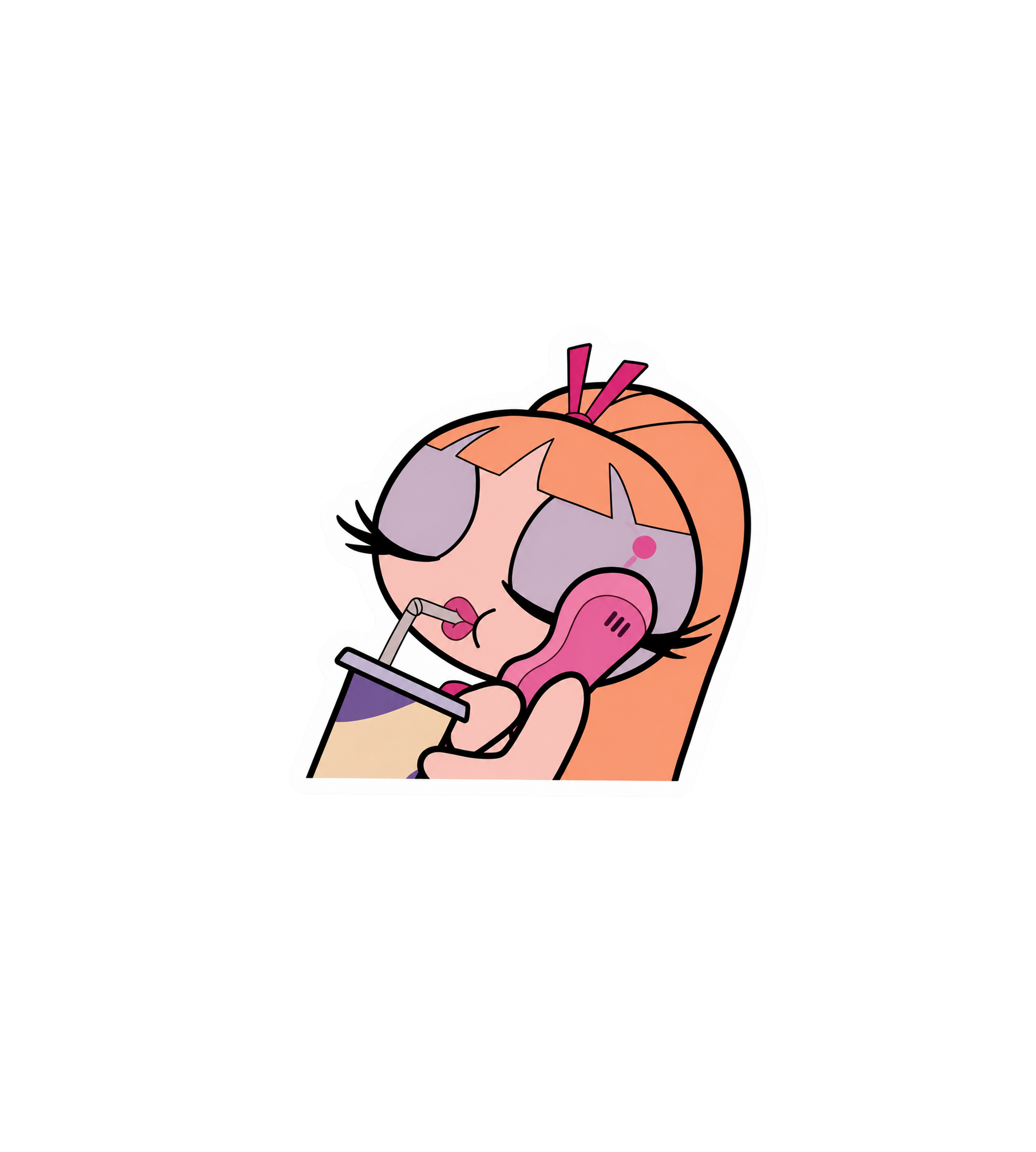 Blossom Gossip Girl Sticker