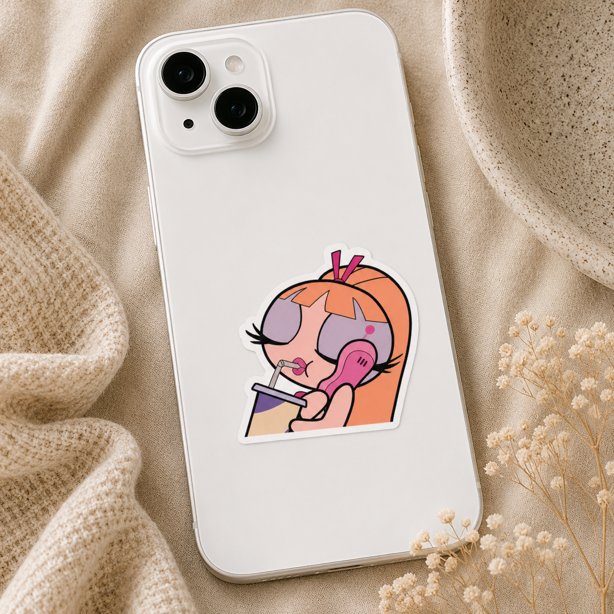 Blossom Gossip Girl Sticker